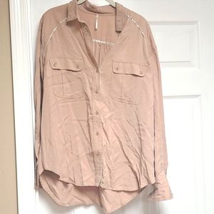 Free People Button Up
